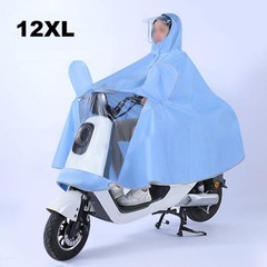 Detachable Rain Hood Enlarged Size Design Fits Over Helmets Lightweight Design