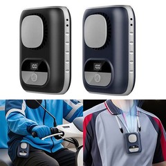 Adjustable Waist Neck Fan 4000mAh with 10500RPM and Turbo Mode for Sports