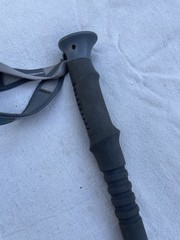 Kelty Adjustable Trekking Pole Twist Lock w/ Wrist Strap Basket Tip Blue/Black
