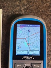 Magellan eXplorist 110 Handheld Geocaching GPS TESTED WORKS + Manual & Box 2011