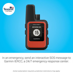 Inreach Mini 2, Lightweight and Compact Satellite Communicator, Hiking Handheld,