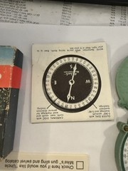Vintage UNCLE MIKE’S PRECISION COMPASS W Original Box Counter Display Tag Insert