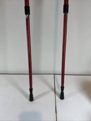 Hoover Dam 2-Piece Fitness Walking Poles Red