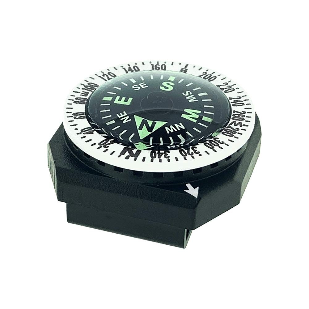 Gocompass – Micro Orienteering Wrist Compass | Watch Band or Paracord Bracelet C