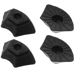 4 Pcs Accessories for Walking Sticks Cane Replacement Tips Hiking Pole