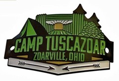2023 Camp Tuscazoar Hiking Stick Medallion