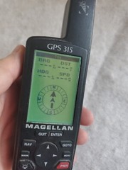 Magellan GPS 315 Handheld GPS Portable Receiver Working