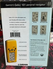 New Vintage Old Stock Garmin Geko 101 Personal Navigation Device
