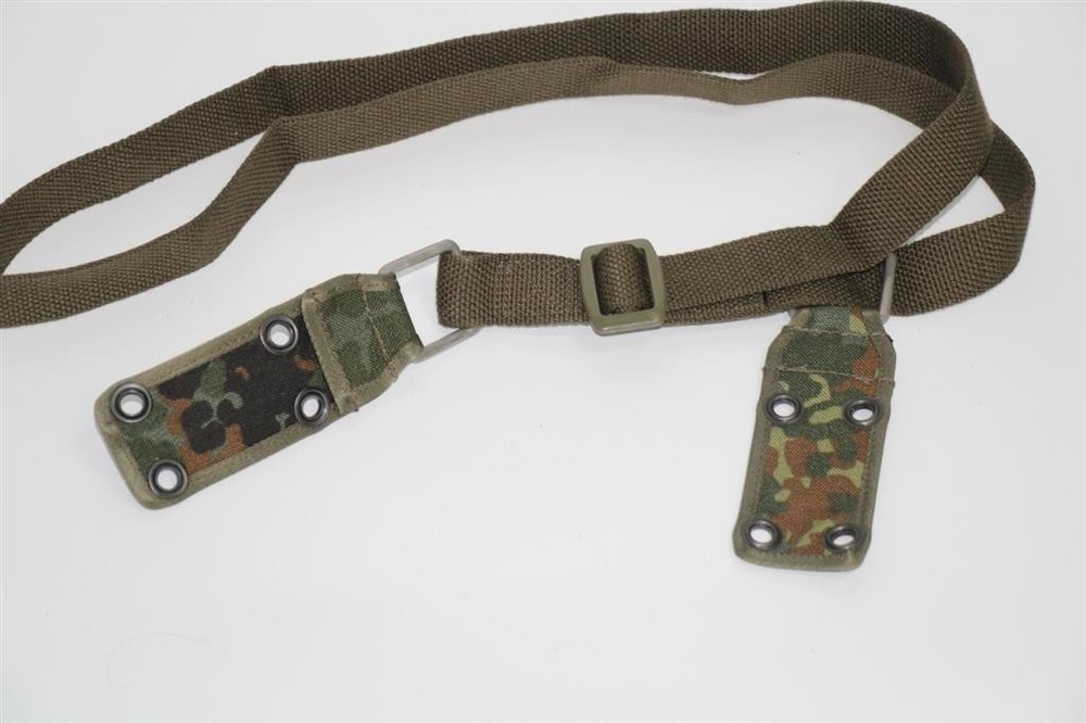 Original German army strap shoulder strap for protective masks ABC BW bag strap