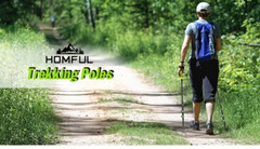 Premium Nordic Walking Poles: Telescopic Alpenstock – Lightweight , Comfort Grip