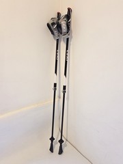 Leki Instructor Lite Speed Lock Trekking Hiking Poles w/ Gloves
