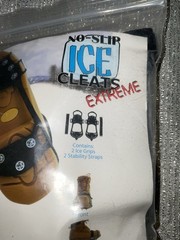 Hot Headz No-Slip Ice Cleats EXTREME Snow See Pics