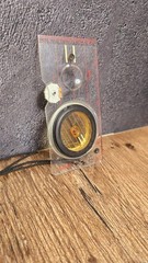 Vintage DDR Sport 4 Compass Freiberger Precision Compass w Original Manual Case