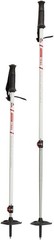 DynaLock Trail 2-Section Alumunium Backcountry Poles White 80-140cm