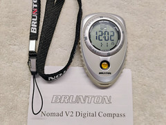 Brunton Nomad V2 Pro Digital Compass Altimeter Barometer Temp Survival Hike Hunt