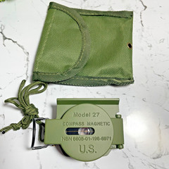 Cammenga 3HCS U.S. Military Lensatic Compass Waterproof Hiking Survival