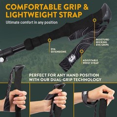 Premium Foldable 100-120 cm for Height: 5’9″ and smaller, EVA Foam – Gray