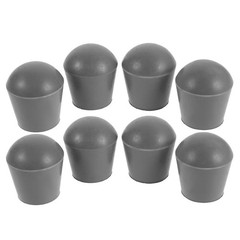 8 Pcs Rubber Bottom for Walking Cane Replacement Foot Crutches Bottoms