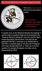 Geological Compass DQL-8 for Field Use, Surveying & Mapping – Accurate & Durable