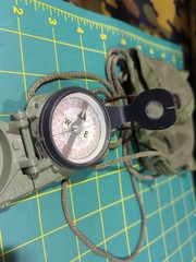 USGI Cammenga Model 3H Waterproof Lensatic Magnetic Military Compass USA