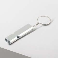Small but Mighty 120dB Aluminium Alloy SOS Whistle for Outdoor Adventures