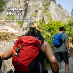 Lightweight Magnetic Bear Bell with Silencer – Essential Hiking Gear for Safety