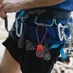 20 Pcs Pocket Portable Mini Compass Survival Hiking Compass Tool Bulk