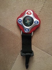 Pocket Clip Map Scale Compass Pocket Outdoor Hiking Guider Survival Navigation