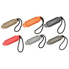Outdoor Gear Lanyard for Backpacks with Color Coded Options Orange Black Red