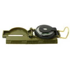 Portable Military Compass – Accurate Multi-Functional Navigation Tool with Hook