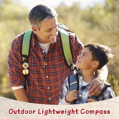 Navigation Compass, Hiking Compass with Luminous Function, Waterproof Pocket …