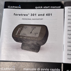 NEW Garmin Foretrex 401 301 Accessory Kit – Wrist Strap, Manuals, CD *NO WATCH*