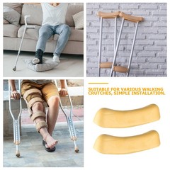 4 Pcs Axillary Crutch Accessories Cushion for Armpits Pads Underarm