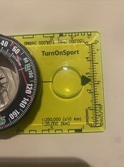 Turn On Sport Orienteering Compass Navigation Hiking Backpacking Scouting