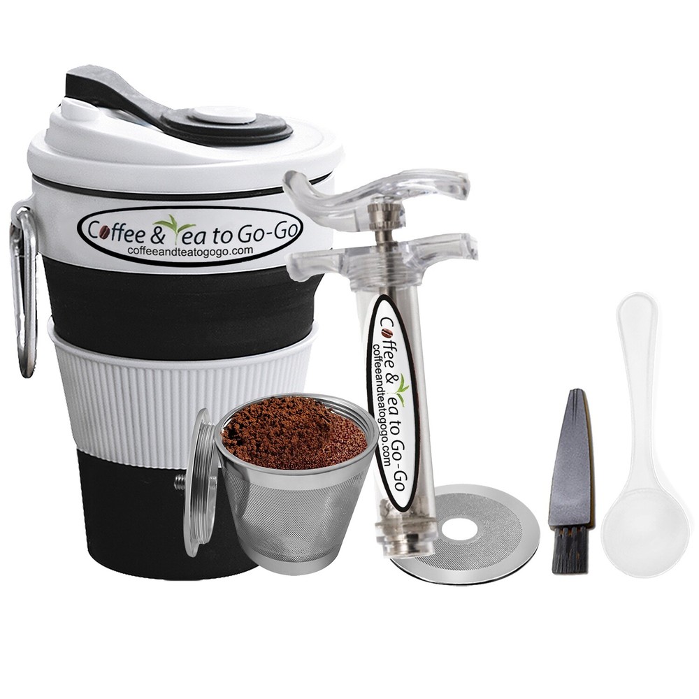 Coffee & Tea to Go Go – Dual Purpose: Home & Portable Brewing Kit