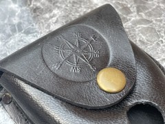 Engraved Brass Compass For I Know Inspirational Gift with Leather Case