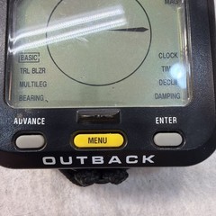 Brunton Outback Digital Compass & Batteries Geocache Orienteering Tested Works