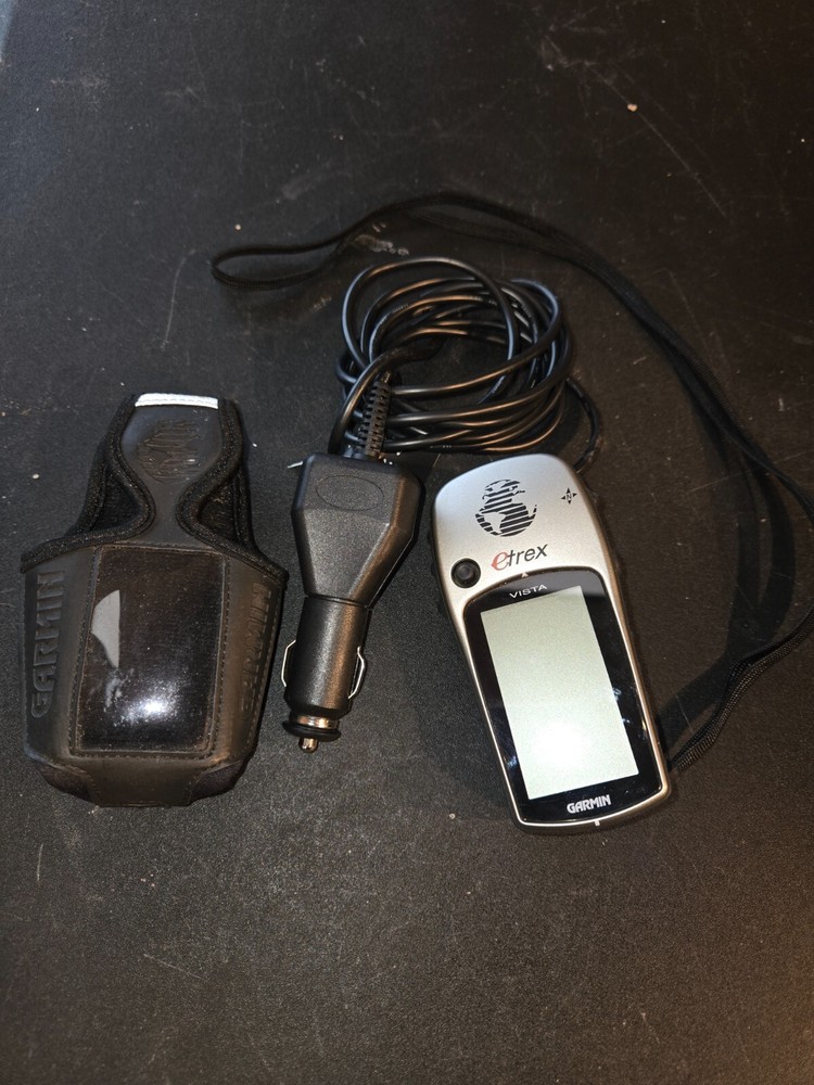 GARMIN eTrex Vista Handheld GPS Navigation Unit ~ Hiking, Geocaching
