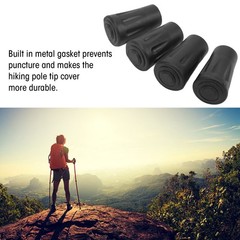 Pole Tip Protectors Pole Tips 4pcs For Hiking Poles