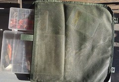 2 ea MOLLE II Pouch Lid Flap Large Ruck FIELD Pack US Military Woodland CAMO MAP