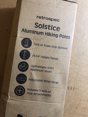 Retrospec Solstice Pole Trekking Pole Hiking 65-135cm, MATTE FOREST