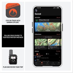 Garmin inReach® Mini 3, Rugged Compact Global Satellite Communicator with Color