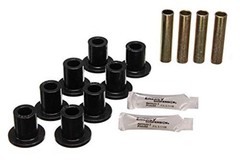 Energy Suspension 5.2102G Front Leaf Spring Bushing Set , black