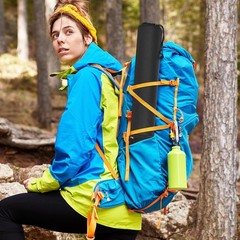 Lightweight Trekking Pole Storage Bag with Drawstring Closure – Black, 27.5 Inch