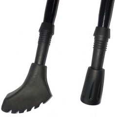 8-Piece Replacement Rubber Tips for Trekking Poles – Durable & Shock-Absorbing