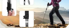 Covacure Hiking Poles Collapsible Trekking Poles – Aluminum Alloy 7075 Walking