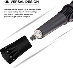 Trekking Pole Tips Protectors Walking Stick Tips, Replacement Rubber Alpenstock
