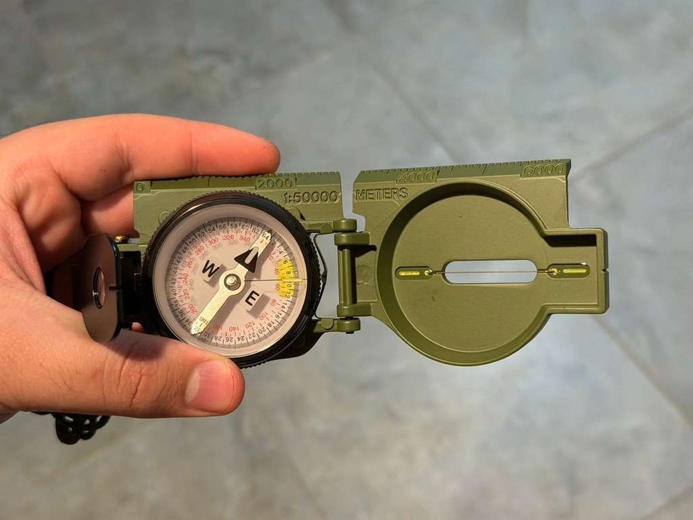 Cammenga Official US Military Tritium Lensatic Compass – Waterproof Handheld Com
