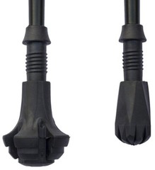 Rubber Tips Set for Trekking Pole Walking Hiking Sticks Tips Protectors