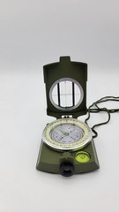 TurnOnSport Prismatic Sighting Compas Military Waterproof with Pouch for Hiking